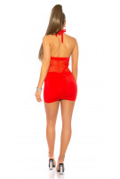 Sexy club jurk rood